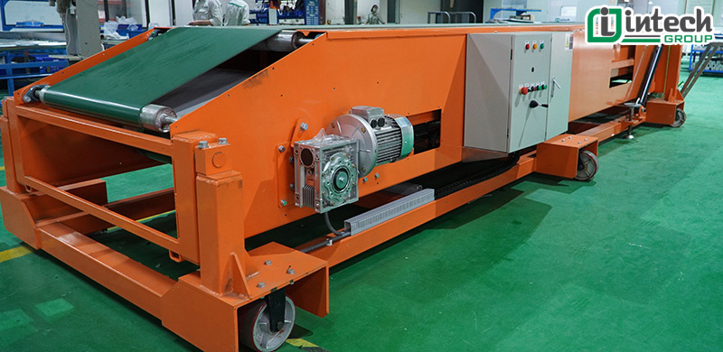 Top 5 loại băng tải chuyển hàng lên xe và trong nhà kho