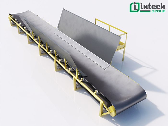 Băng tải cao su lòng máng với nhiều ưu điểm nổi bật