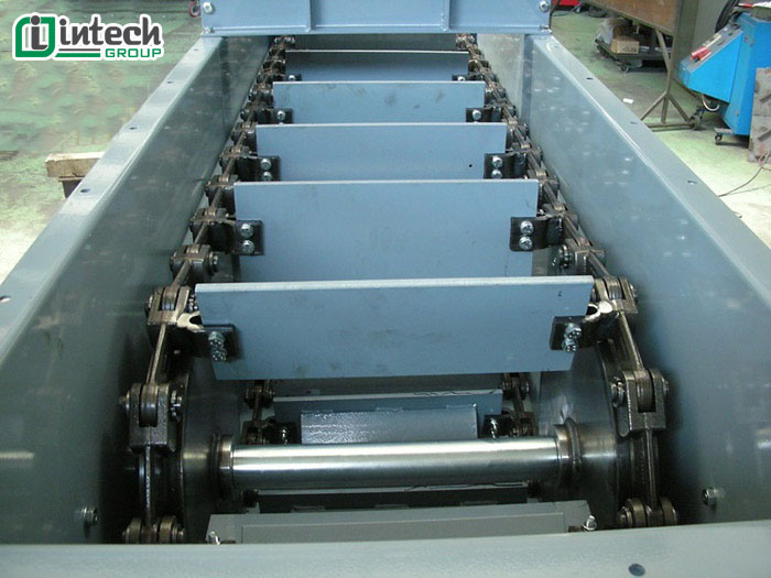 Băng tải xích cào và những ứng dụng thực tế