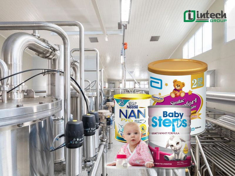 Tổng quan dây chuyền sản xuất sữa bột