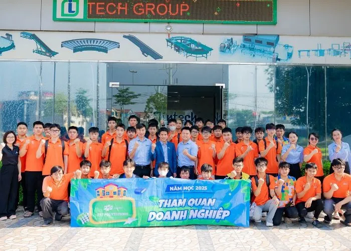 Đón tiếp sinh viên Trường Cao Đẳng Fpt Polytechnic tham quan nhà máy Intech Group