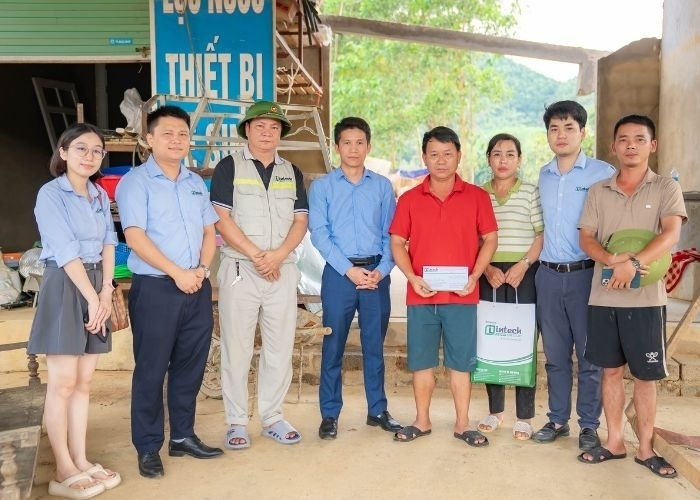 Intech Group chia sẻ khó khăn, đồng hành cùng gia đình CBNV bị ảnh hưởng bởi bão lũ