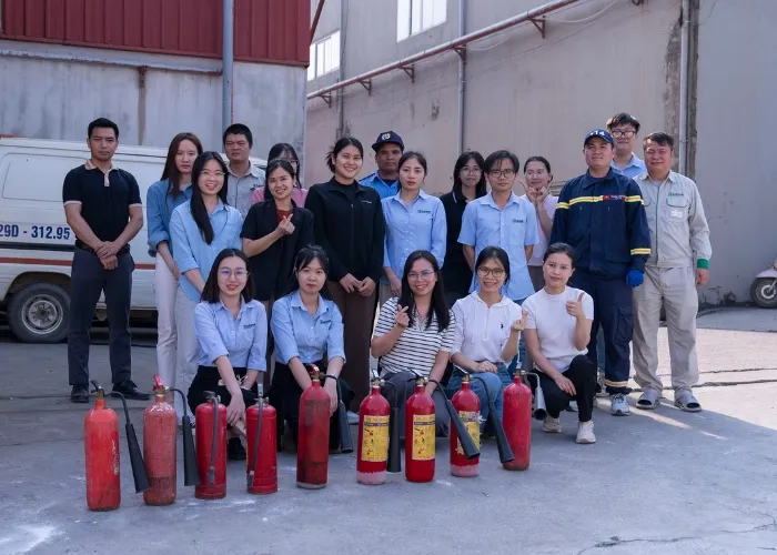 intech group to chuc tap huan pccc   cnch chung tay xay dung moi truong lam viec an toan