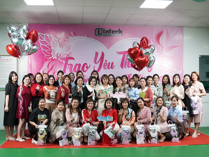 Intech Group - Trao yêu thương cho một nửa thế giới