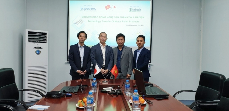 Chuyển giao công nghệ sản phẩm con lăn điện Kyowa