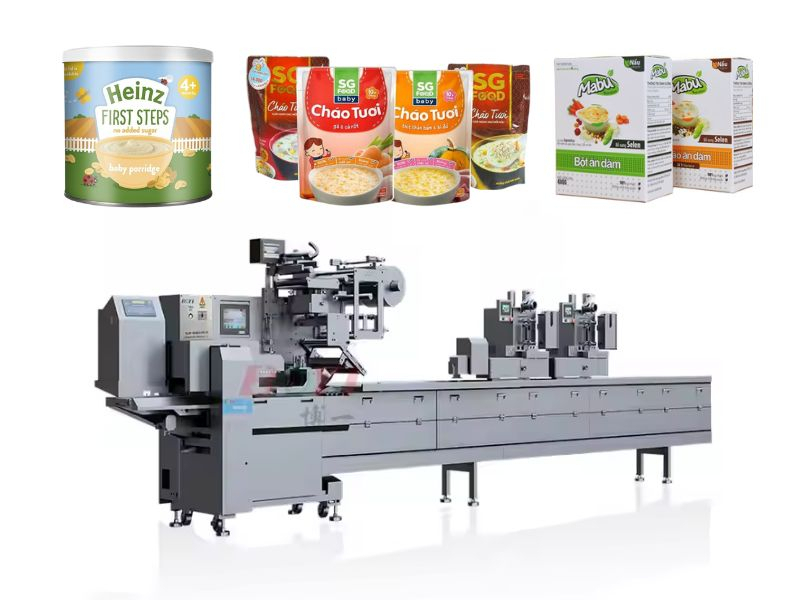 Máy đóng gói cháo ăn liền: Phân loại, Lợi ích