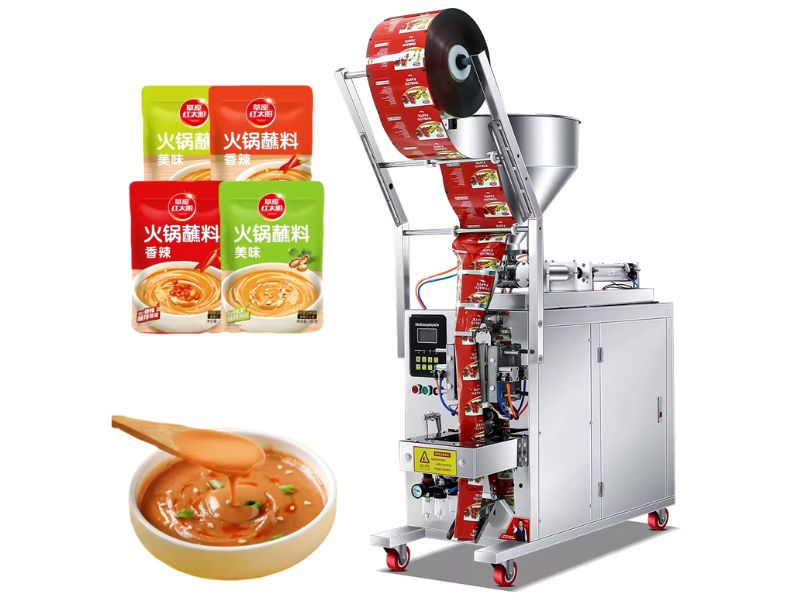 Điểm danh 7 loại máy đóng gói nước sốt phổ biến nhất