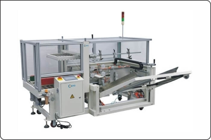 Máy dựng và dán đáy thùng carton tự động là gì?