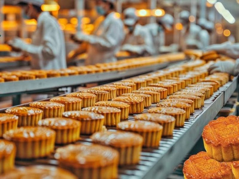 Quy trình sản xuất bánh trung thu thơm ngon, đạt chuẩn