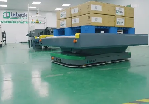 Automation breakthrough with Intech Group’s AMR ITA-02 mobile robot