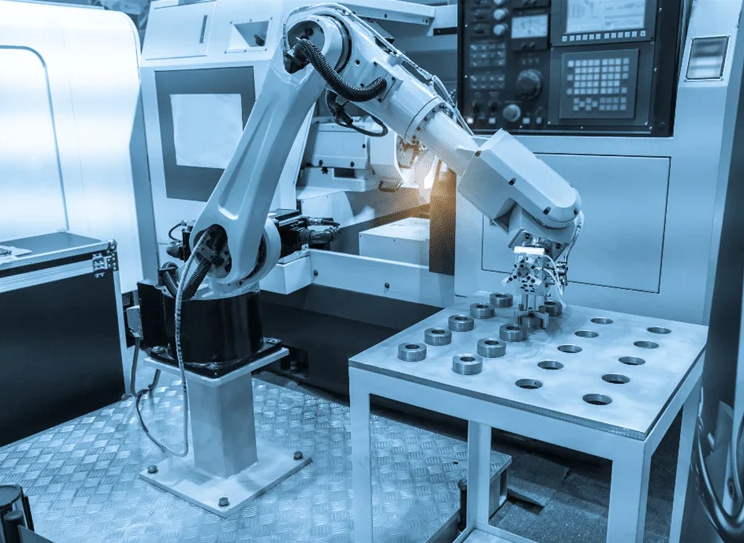 Sử dụng Robot công nghiệp trong gia công cơ khí