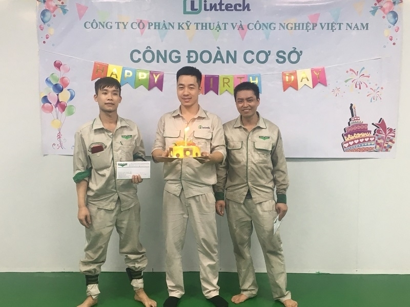 Intech tổ chức sinh nhật tháng 4 cho cán bộ công nhân viên công ty