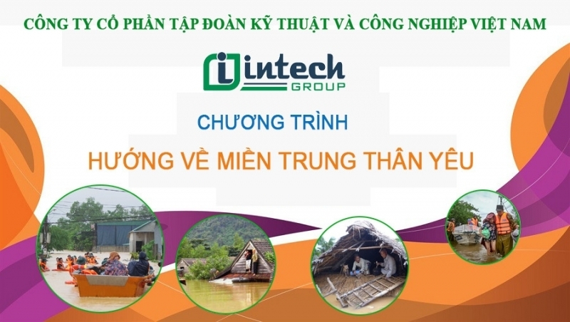 Phát động phong trào ”Hướng về Miền Trung thân yêu” - Intech Group