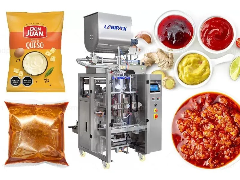 Automatic chili sauce packing machine