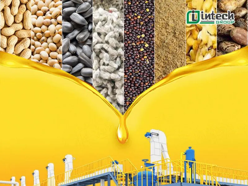 automatic cooking oil production line