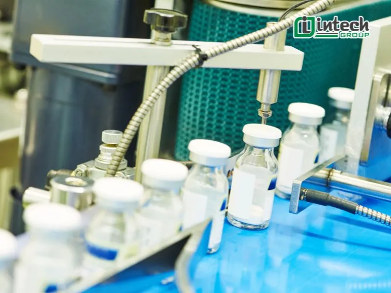 Automation in pharmaceutical manufacturing
