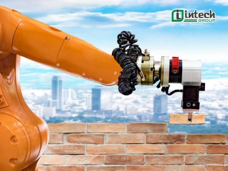 Máy móc tự động và robot xây dựng