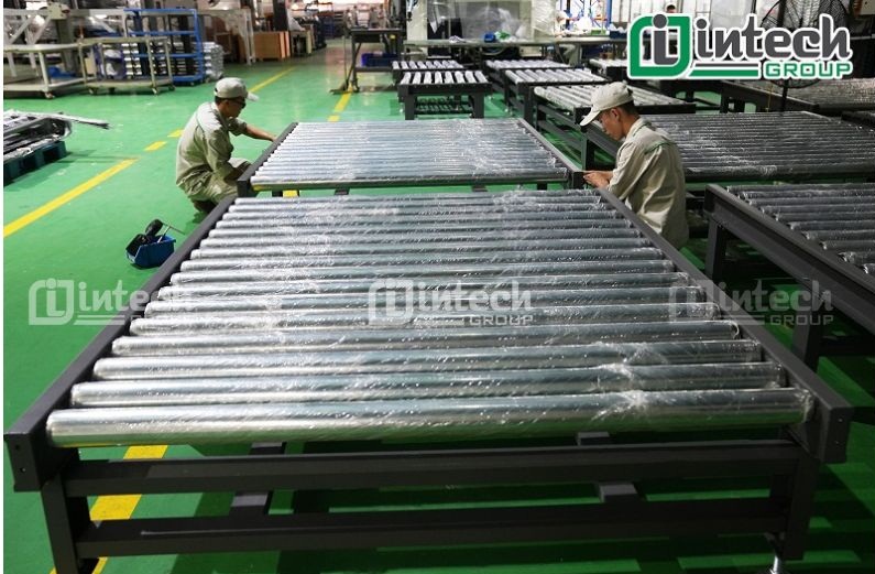 Băng tải con lăn trọng lực