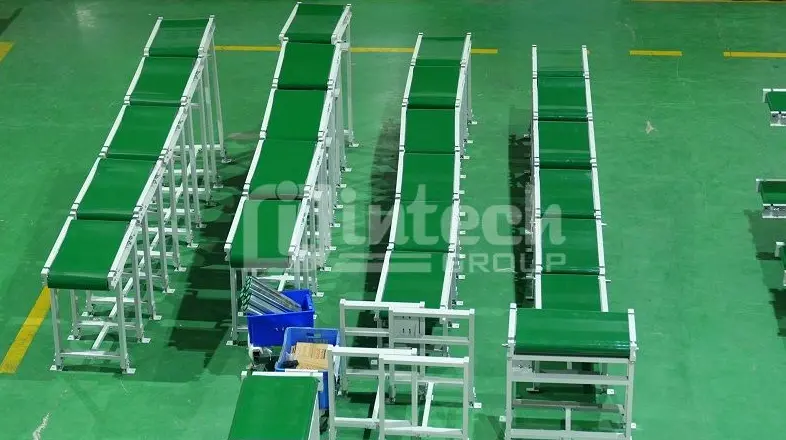 Băng tải nhựa PVC