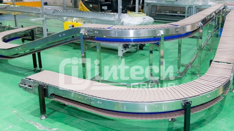 Băng tải xích nhựa