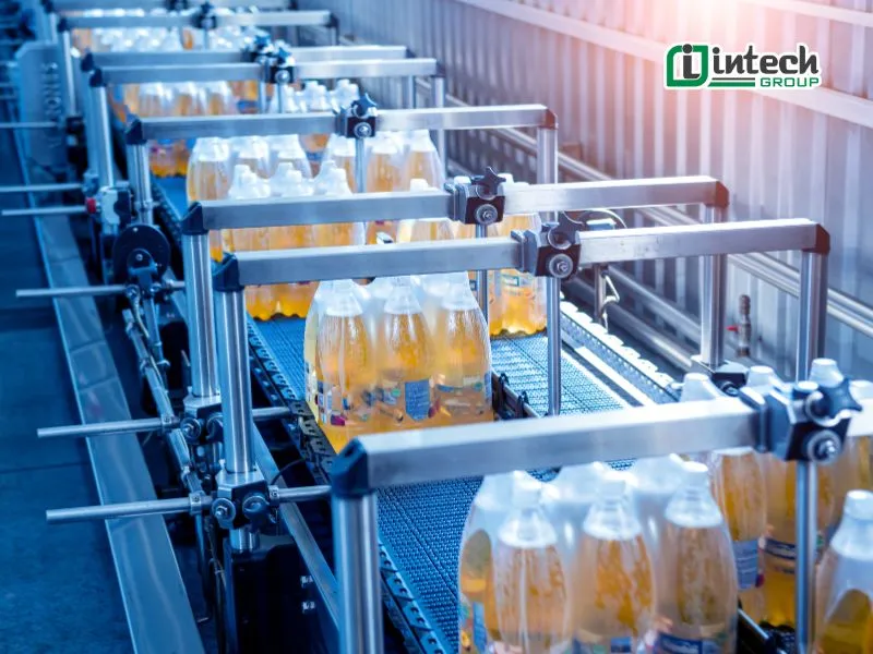 Beverage production line