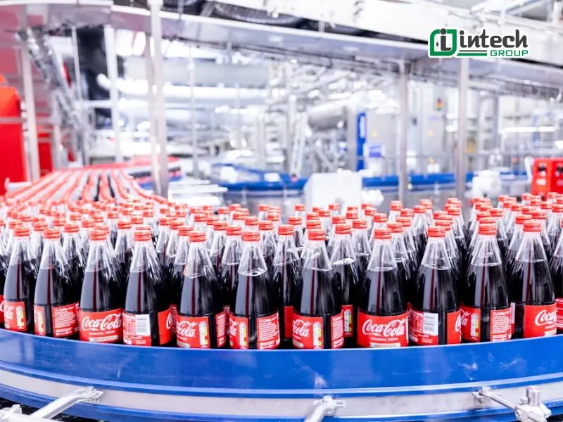 Coca Cola production line