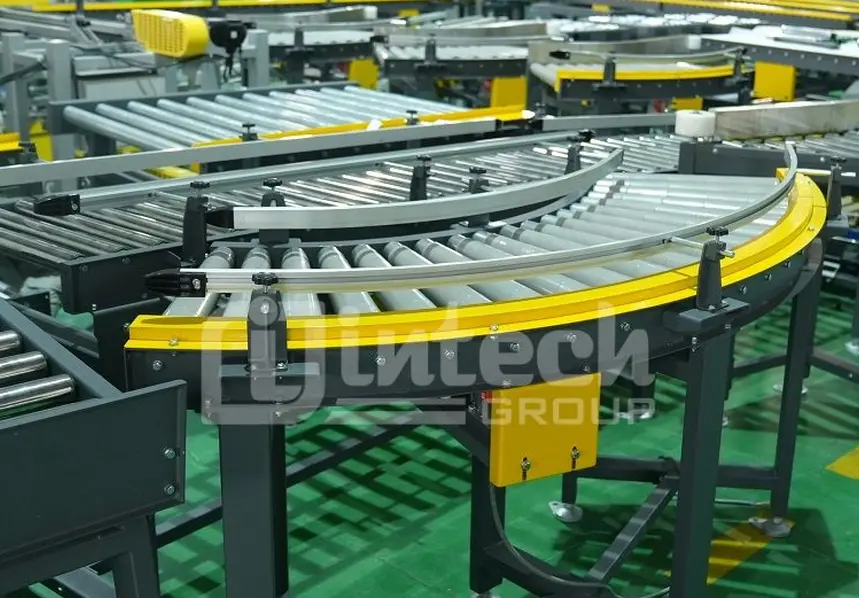 Con lăn băng tải nhựa PVC