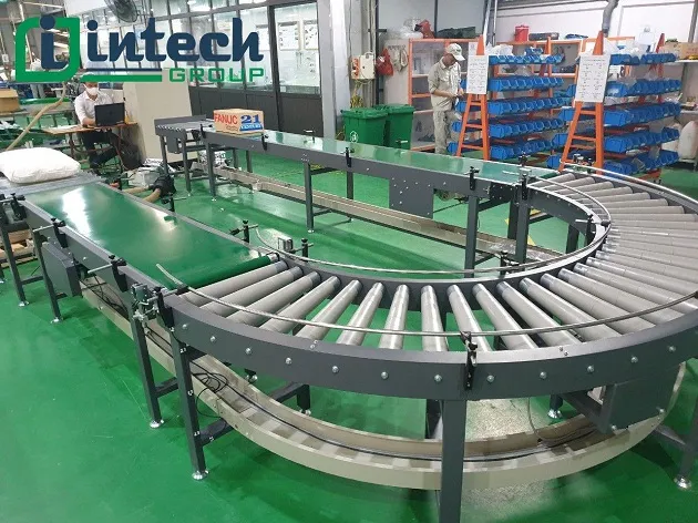Curved Roller Conveyor Curved Roller Conveyor