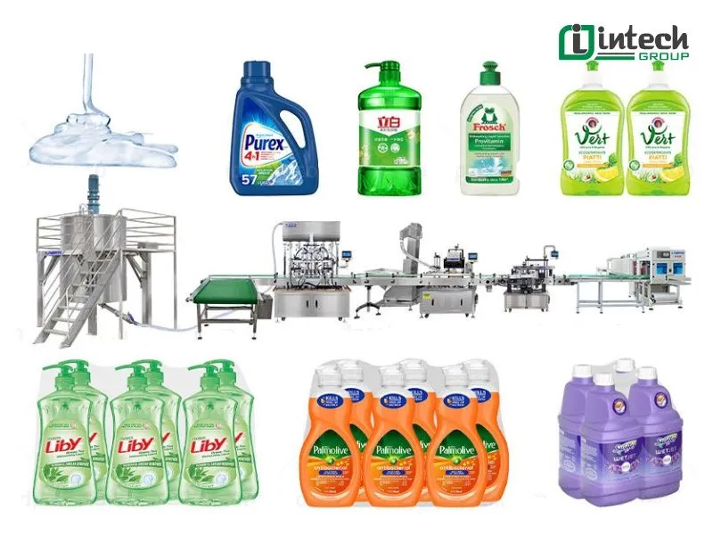 Dishwashing Liquid Production Line