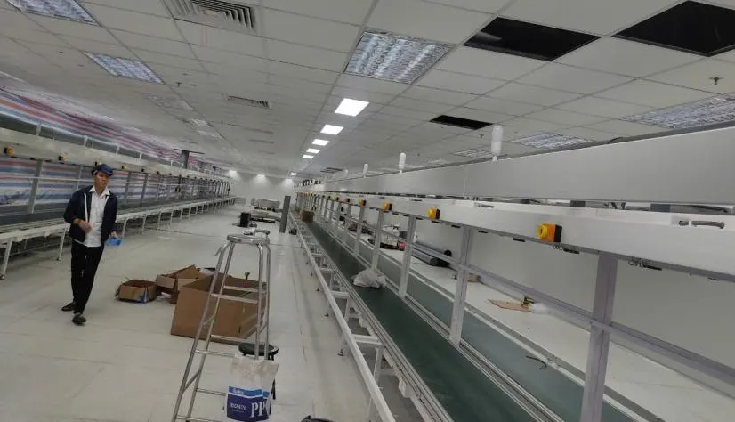 Electronic Components Assembly Line Electronic Components Assembly Line