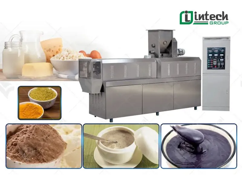explanation of cereal powder production line