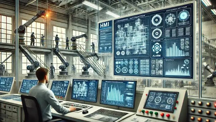 Hệ thống điều khiển trung tâm trong tự động hóa nhà máy