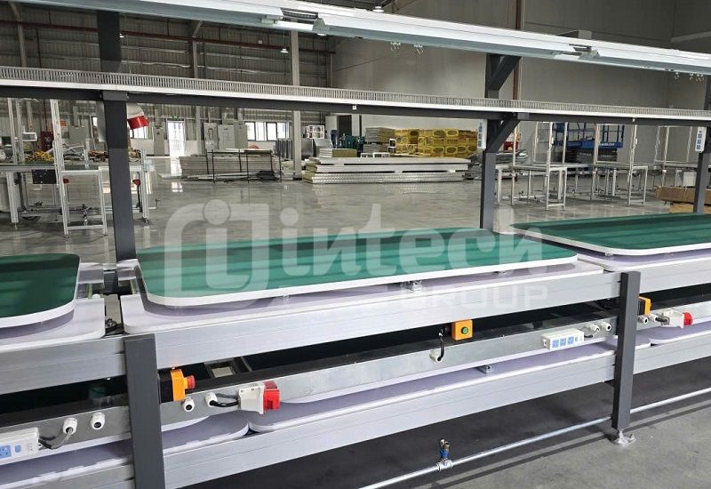 25m Jig Return Conveyor for Canadian Factory 25m Jig Return Conveyor for Canadian Factory