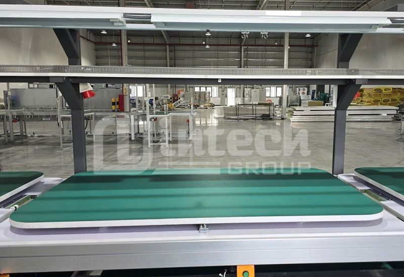 25m Jig Return Conveyor for Canadian Factory 25m Jig Return Conveyor for Canadian Factory