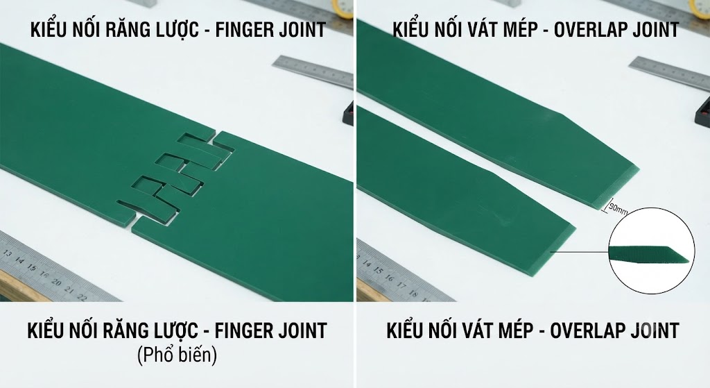 Kiểu nối băng tải