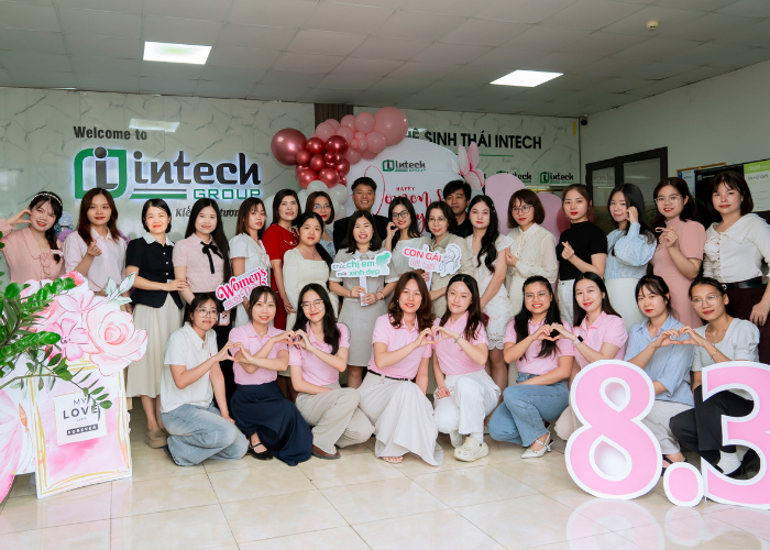 Intech Group tôn vinh những bóng hồng nhân Ngày quốc tế phụ nữ 83
