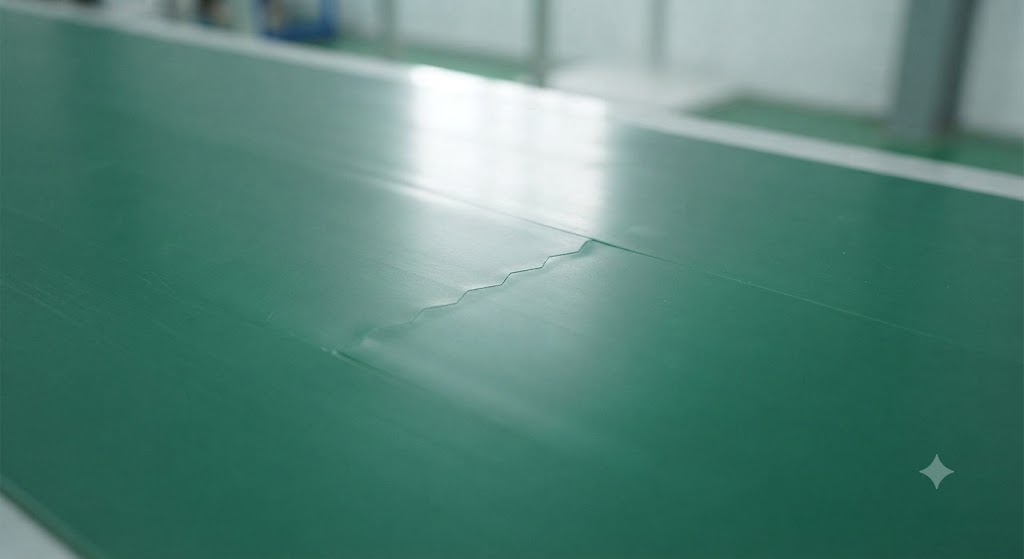Nối ép nhiệt cho băng tải PVC
