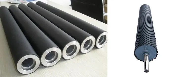 High temperature silicone-coated rubber rollers High temperature silicone-coated rubber rollers