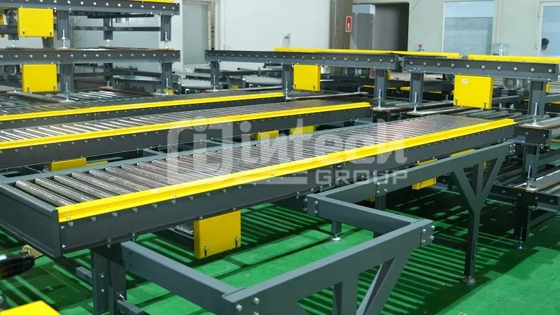 Stainless steel roller conveyor