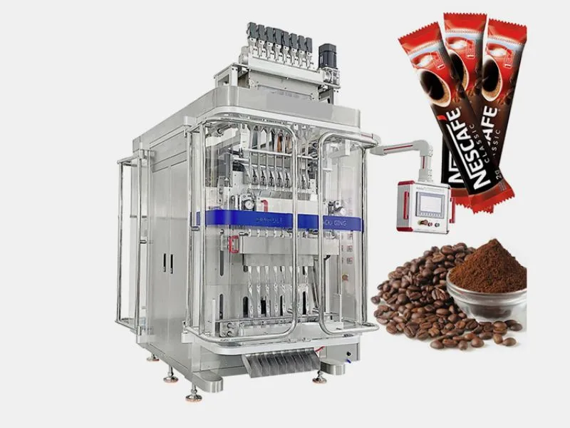 Stick coffee packing machine