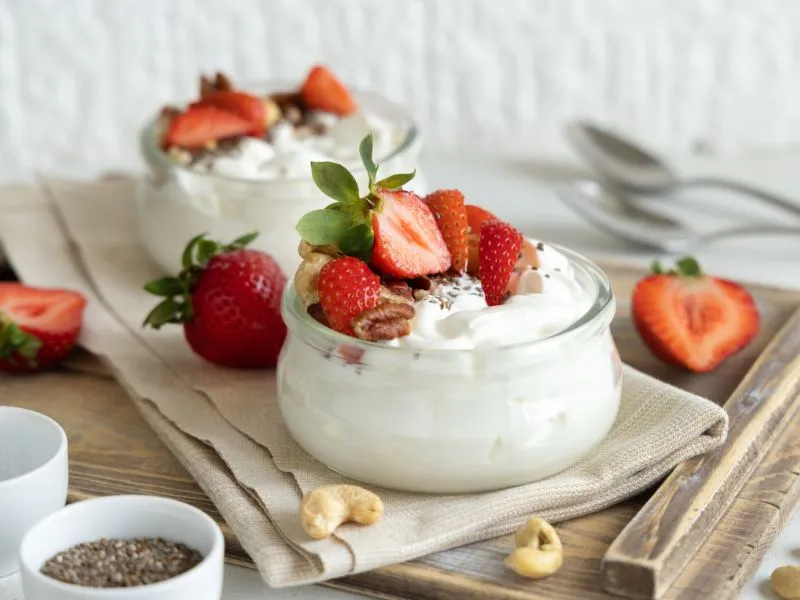 the industrial yogurt production process