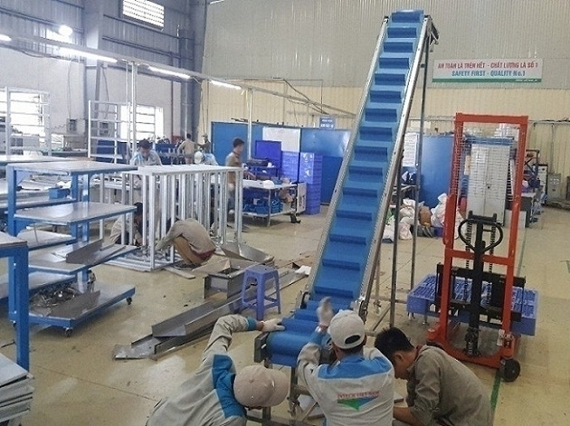 Băng tải cấp liệu