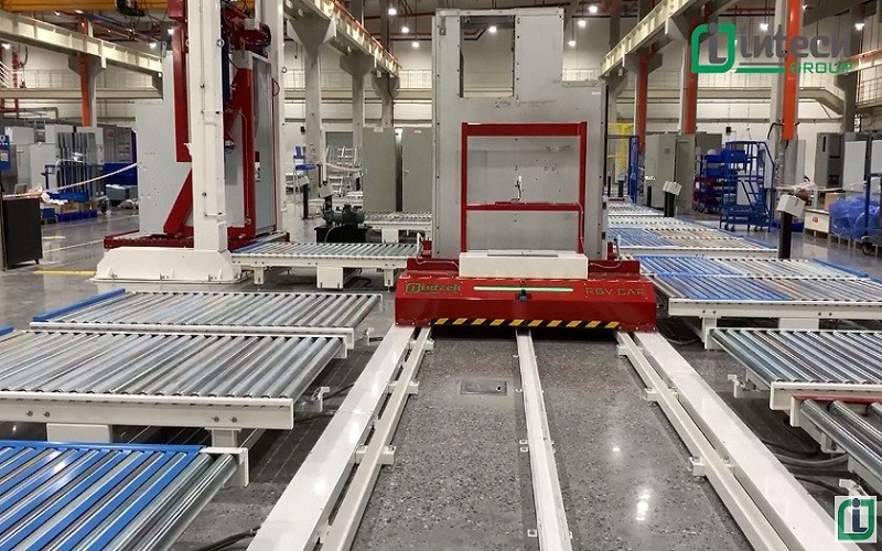 Industrial assembly conveyor