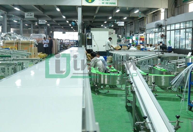 Băng tải PU Trắng