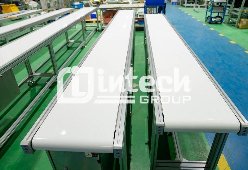 Băng tải PU Trắng