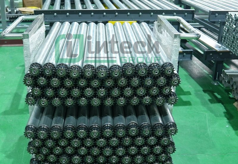 Con lăn truyền động bằng xích