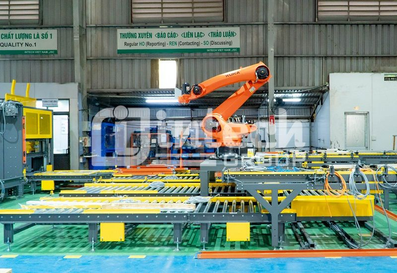 Dây chuyền vận chuyển bột giặt