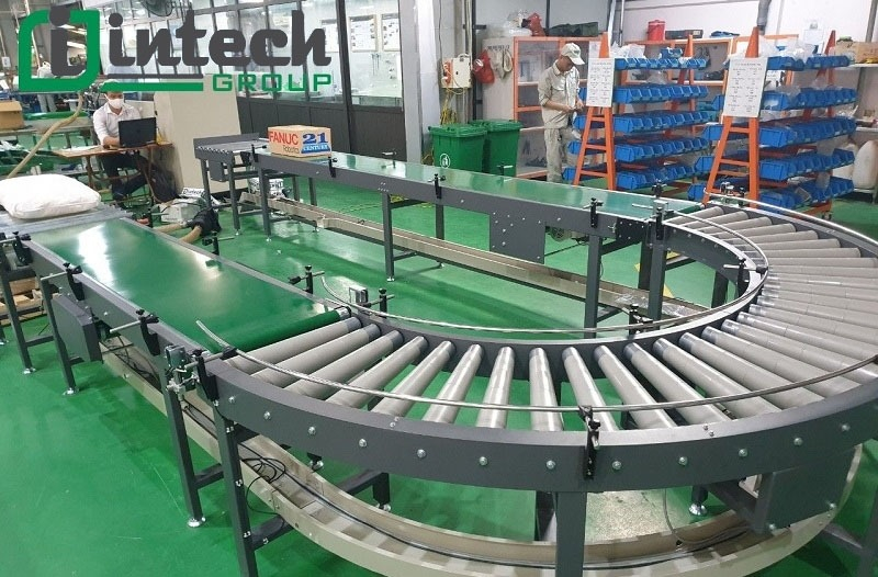 IT1 Curved Roller Conveyor