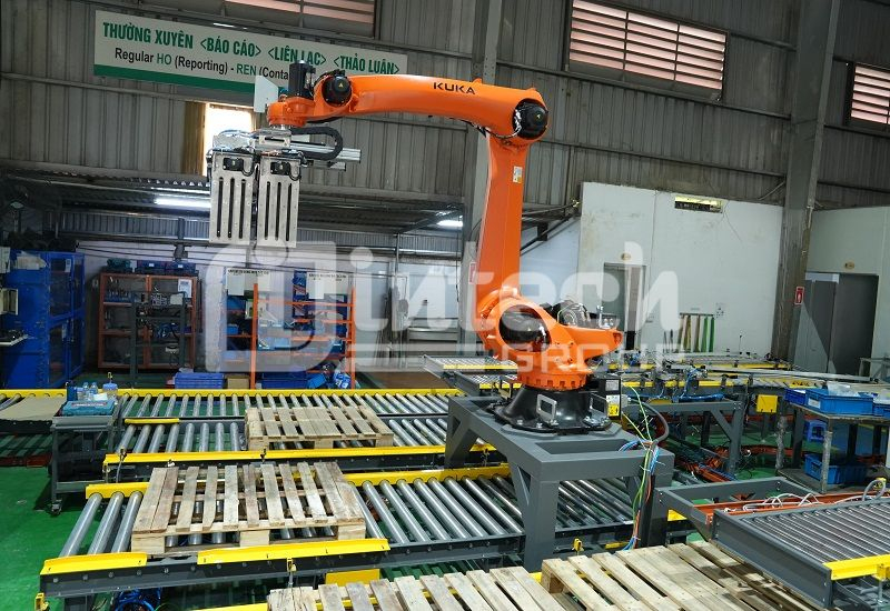 Dây chuyền vận chuyển bột giặt