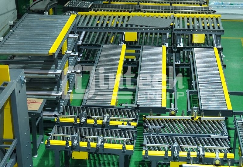 Stainless steel roller conveyor